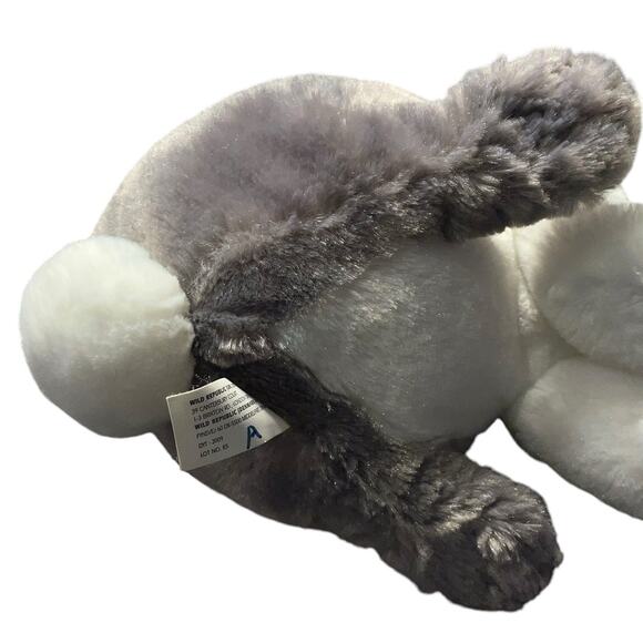 Wild Republic 13" Bunny Rabbit Plush Lop Ear Stuffed Animal Gray Nursery Gift - Picture 10 of 13